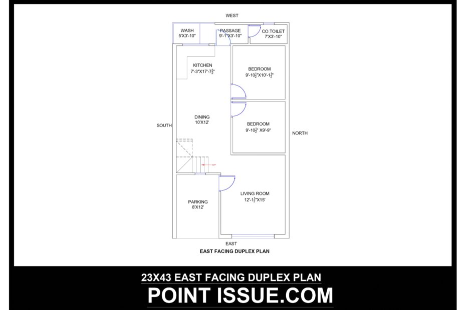 23X43 EAST FACING DUPLEX PLAN_page-0001